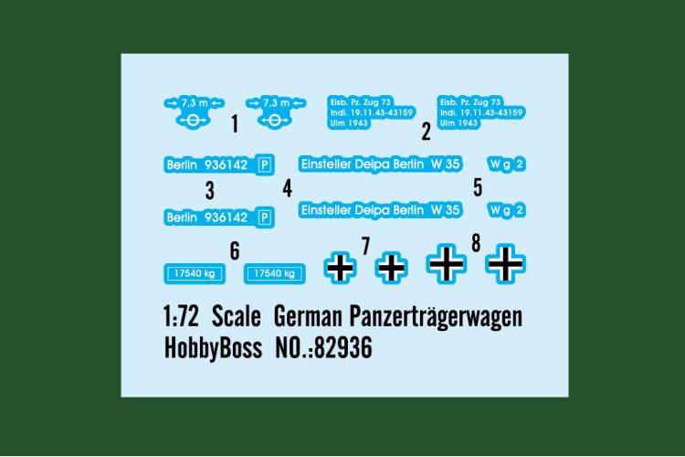 1:72 HobbyBoss 82936 German Panzertr&auml;gerwagen - Hbs82936 3 - HBS82936