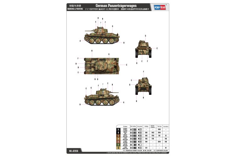 1:72 HobbyBoss 82936 German Panzertr&auml;gerwagen - Hbs82936 5 - HBS82936