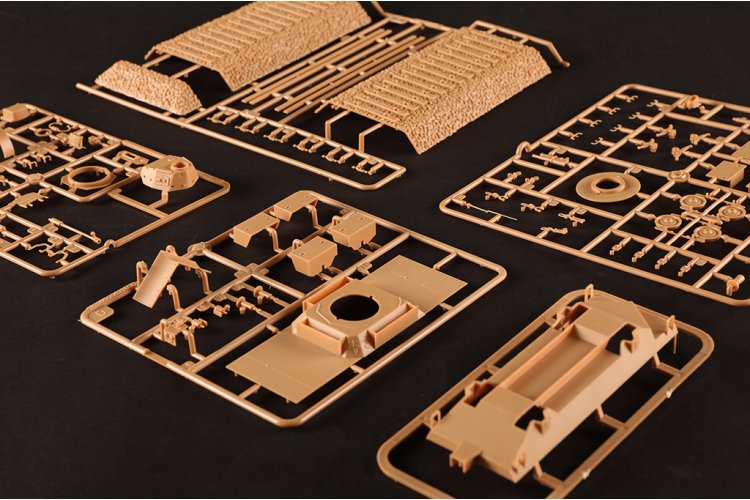 1:72 HobbyBoss 82955 Duitse Panzerj&auml;gerwagen - Vol. 2 - Militair Spoorwagon - Hbs82955 17 - HBS82955