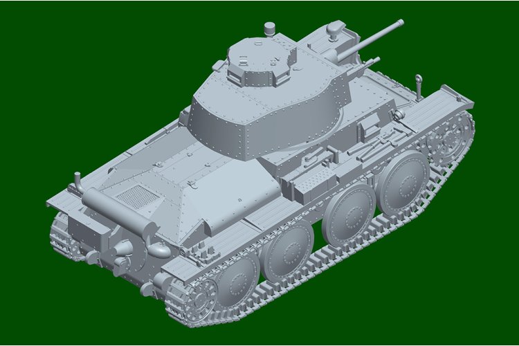 1:72 HobbyBoss 82956 German Pz.Kpfw. 38(t) Ausf. E/F Tank - Hbs82956 7 - HBS82956