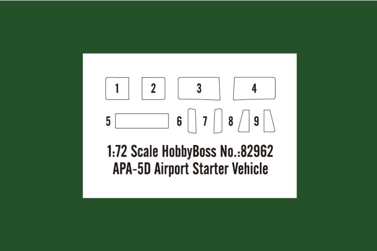 1:72 HobbyBoss 82962 URAL-4320 APA-5D Airport Starter Vehicle - Sovjet Militaire Truck - Hbs82962 4 - HBS82962
