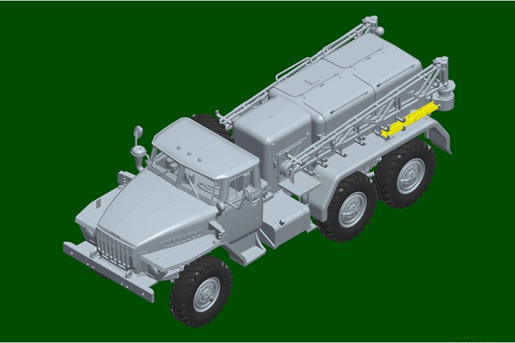1:72 HobbyBoss 82962 URAL-4320 APA-5D Airport Starter Vehicle - Sovjet Militaire Truck - Hbs82962 6 - HBS82962