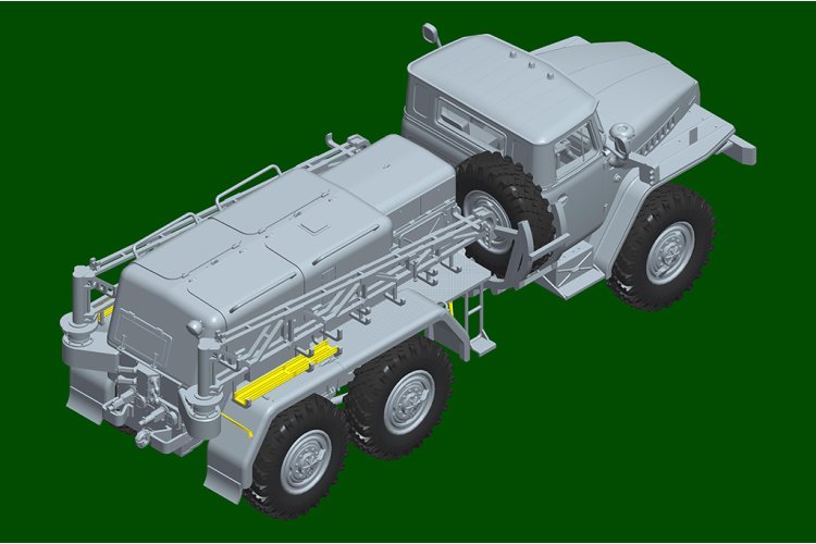 1:72 HobbyBoss 82962 URAL-4320 APA-5D Airport Starter Vehicle - Sovjet Militaire Truck - Hbs82962 7 - HBS82962