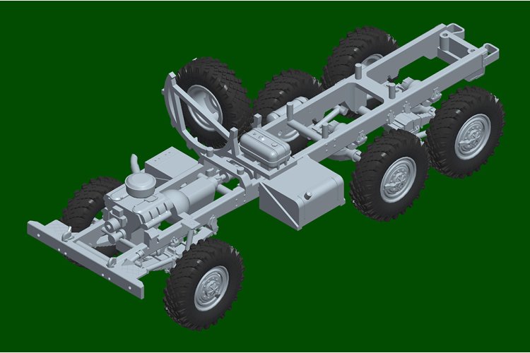1:72 HobbyBoss 82962 URAL-4320 APA-5D Airport Starter Vehicle - Sovjet Militaire Truck - Hbs82962 8 - HBS82962
