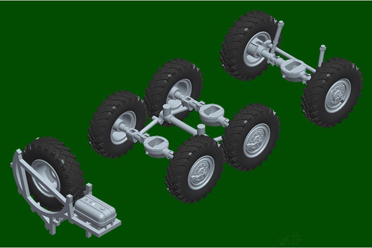 1:72 HobbyBoss 82962 URAL-4320 APA-5D Airport Starter Vehicle - Sovjet Militaire Truck - Hbs82962 9 - HBS82962