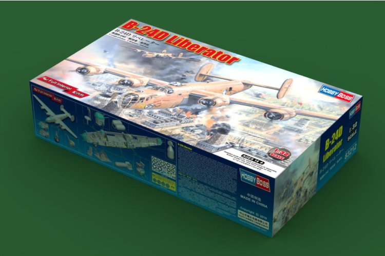 1:32 HobbyBoss 83212 US B-24D Liberator - Hbs83212 2 - HBS83212