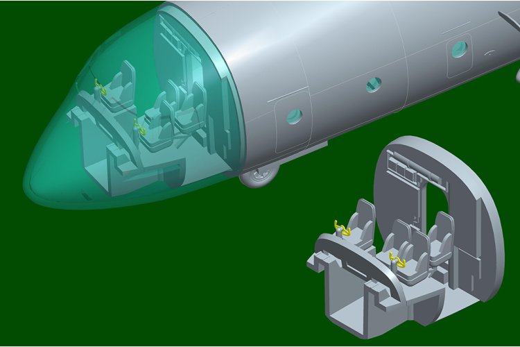 1:144 HobbyBoss 83906 Chinese Y-9 Plane - Hbs83906 5 - HBS83906