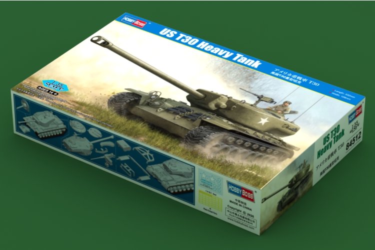 1:35 HobbyBoss 84512 T30 - Amerikaanse Zware Tank - Hbs84512 2 - HBS84512