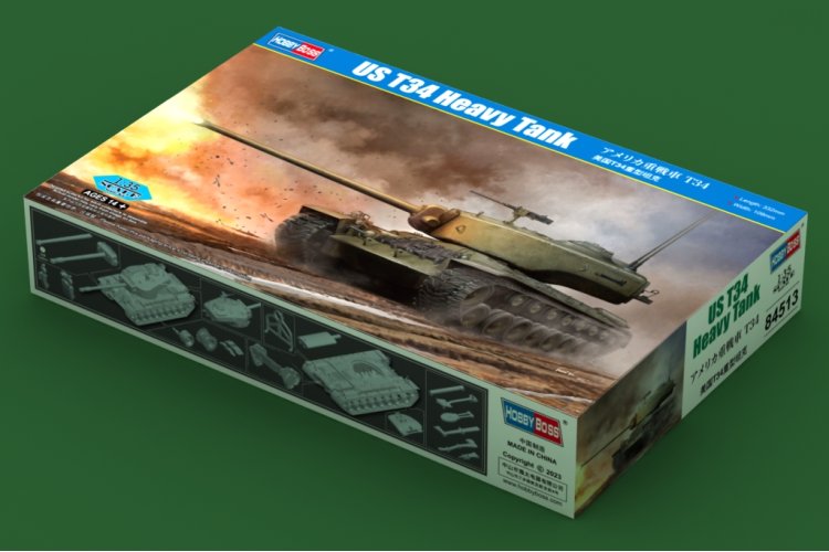 1:35 HobbyBoss 84513 US T34 Heavy Tank - Hbs84513 1 - HBS84513
