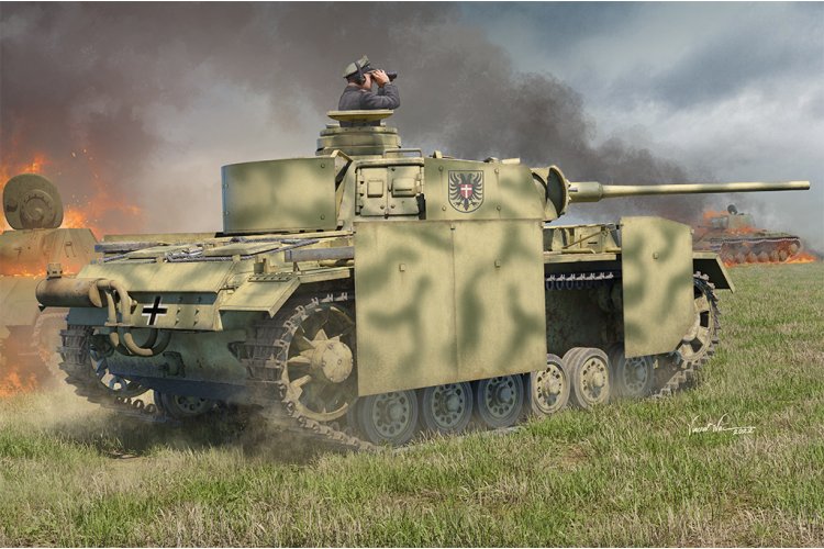 1:35 HobbyBoss 84560 Pz.Kpfw. III Ausf. M WWII &ndash; German Tank - Hbs84560 1 - HBS84560