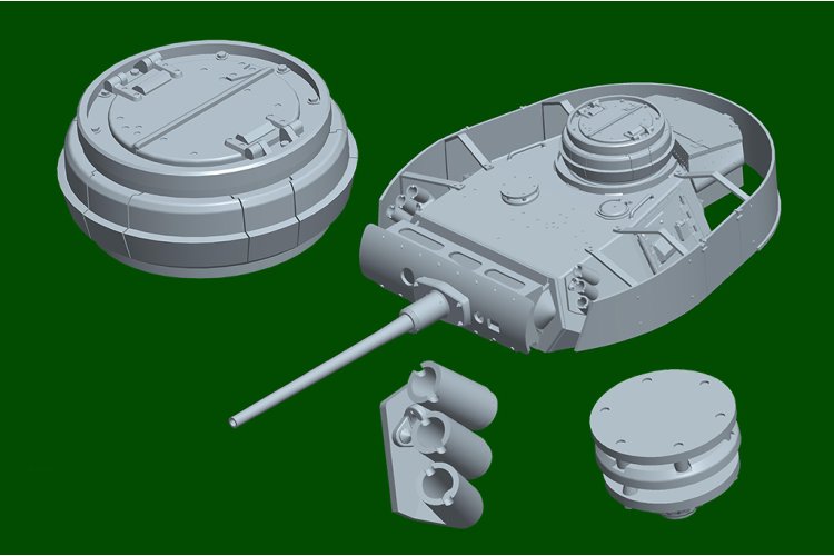 1:35 HobbyBoss 84560 Pz.Kpfw. III Ausf. M WWII &ndash; German Tank - Hbs84560 8 - HBS84560