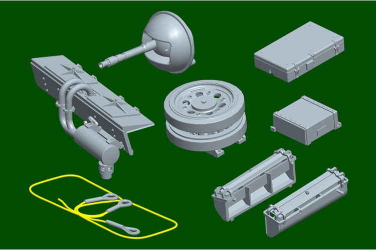 1:35 HobbyBoss 84560 Pz.Kpfw. III Ausf. M WWII &ndash; German Tank - Hbs84560 9 - HBS84560
