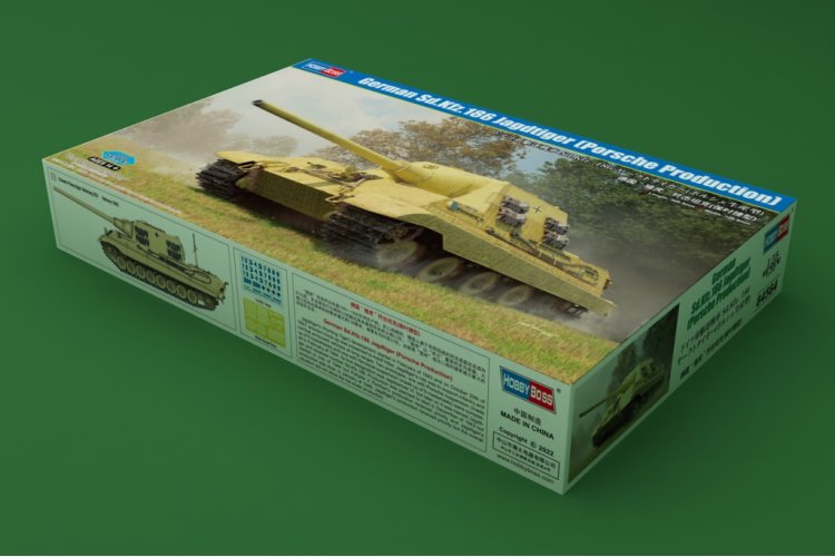 1:35 HobbyBoss 84564 German Sd.Kfz.186 Jagdtiger - Porsche Prod. - Hbs84564 1jpg - HBS84564