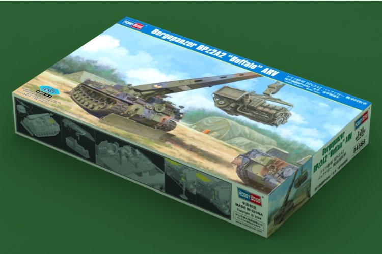 1:35 HobbyBoss 84568 Leopard 1 - Bergepanzer BPz2A2 ARV - Military Vehicle - Hbs84568 2 - HBS84568