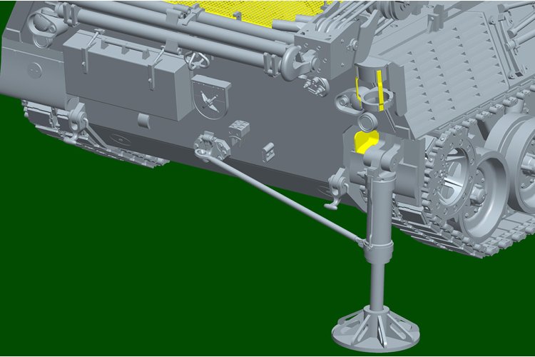 1:35 HobbyBoss 84568 Leopard 1 - Bergepanzer BPz2A2 ARV - Military Vehicle - Hbs84568 8 - HBS84568