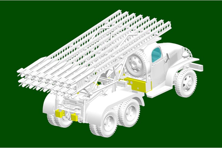 1:35 HobbyBoss 84572 GMC CCKW-352 with BM13/16 Katyusha - Militaire Truck - Hbs84572 8 - HBS84572