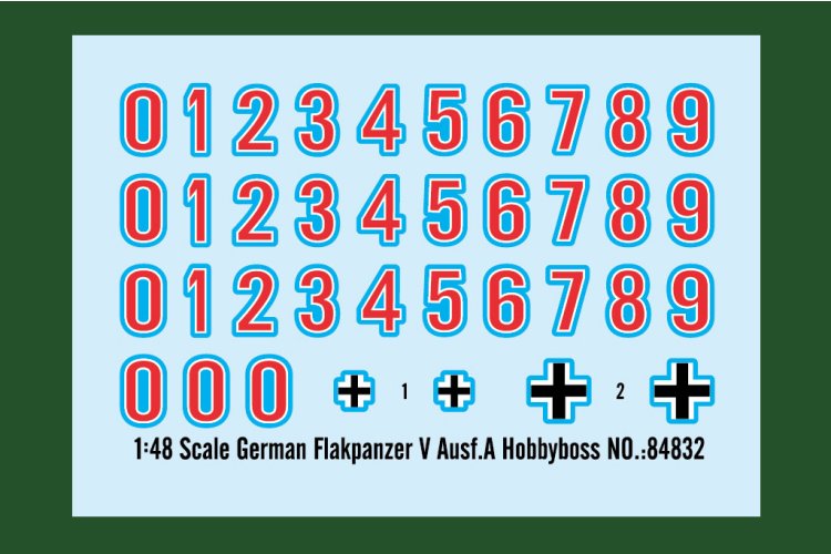 1:48 HobbyBoss 84832 Duitse Flakpanzer V Ausf. A &ndash; Luchtafweer Pantservoertuig - Tank - Hbs84832 3 - HBS84832