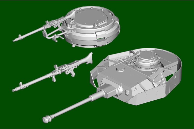1:48 HobbyBoss 84841 Duitse Pzkpfw IV Ausf.H middelgrote tank - Hbs84841 8 - HBS84841