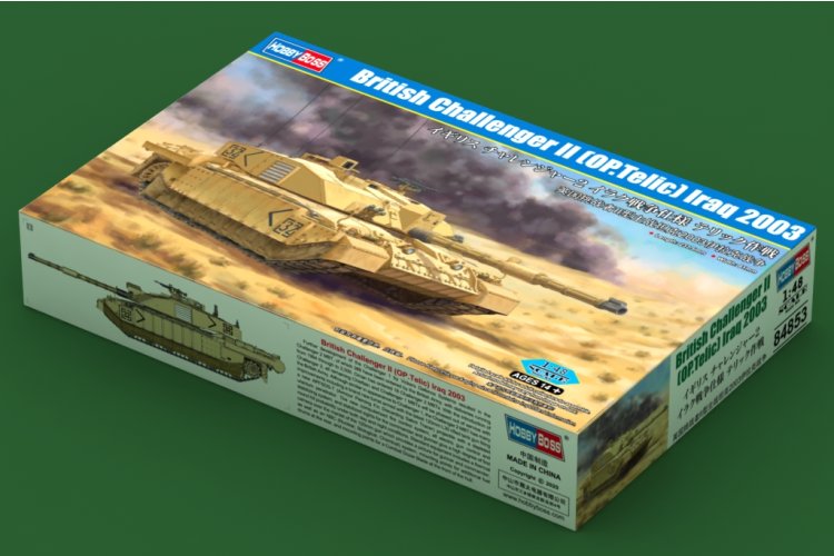 1:48 HobbyBoss 84853 Challenger 2 (Op. Telic Iraq 2003) - Britse Moderne Gevechtstank - Hbs84853 2 - HBS84853