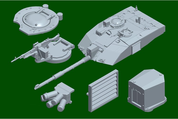 1:48 HobbyBoss 84853 Challenger 2 (Op. Telic Iraq 2003) - Britse Moderne Gevechtstank - Hbs84853 8 - HBS84853