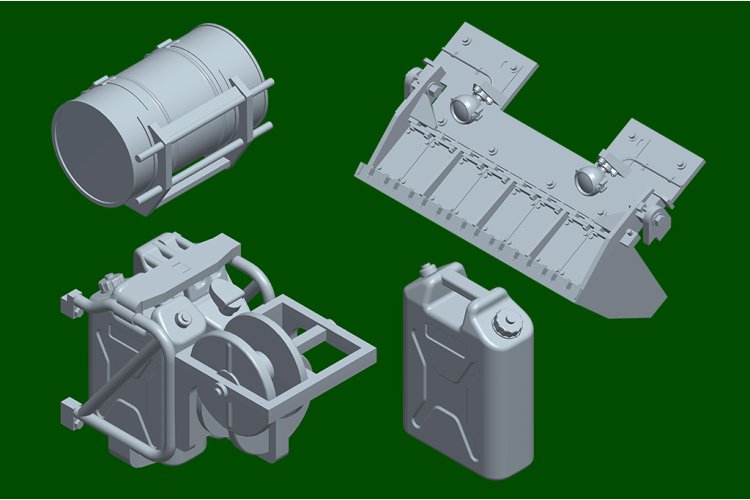 1:48 HobbyBoss 84853 Challenger 2 (Op. Telic Iraq 2003) - Britse Moderne Gevechtstank - Hbs84853 9 - HBS84853
