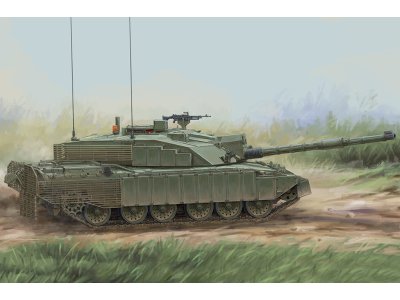 1:48 HobbyBoss 84854 Challenger 2 Enhanced Armour - Britse Tank - Hbs84854 1 - HBS84854