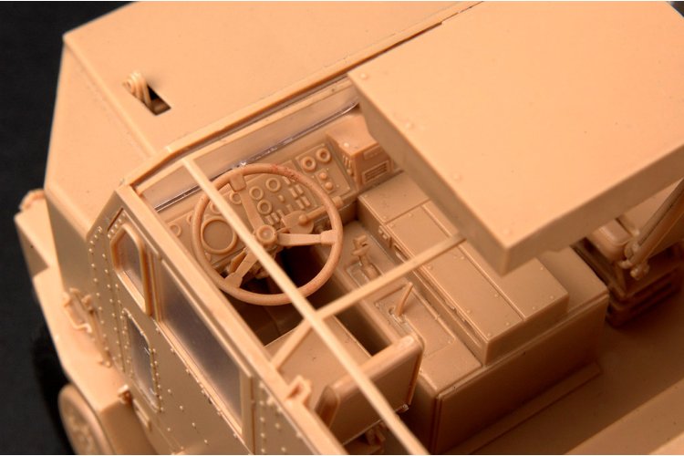 1:35 HobbyBoss 85502 M1070 Truck Tractor & M1000 Heavy Equipment Transporter Semi-trailer - Hbs85502 25 - HBS85502