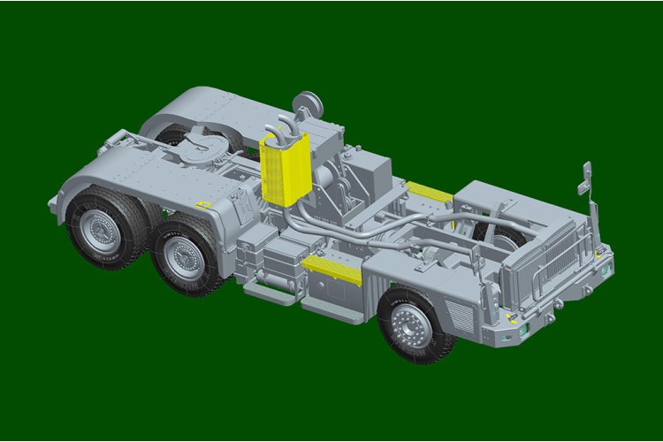 1:35 HobbyBoss 85527 Scammell Commander w/62ton Crane Fruehauf Trailer - Hbs85527 8 - HBS85527