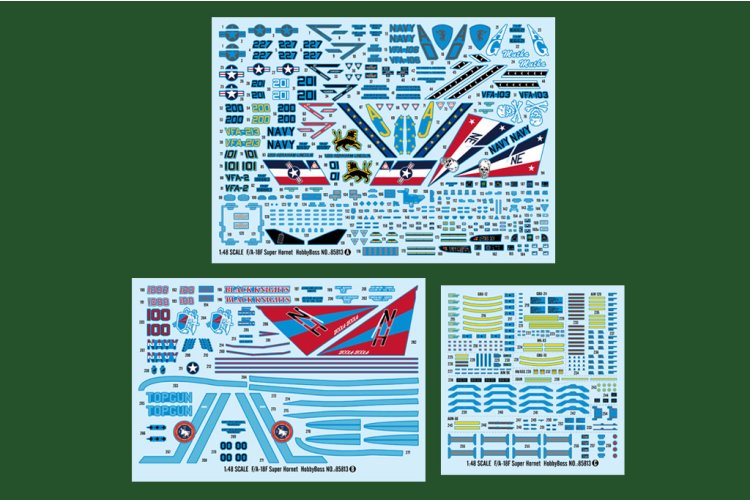 1:48 HobbyBoss 85813 F/A-18F Super Hornet Plane - Hbs85813 3 - HBS85813