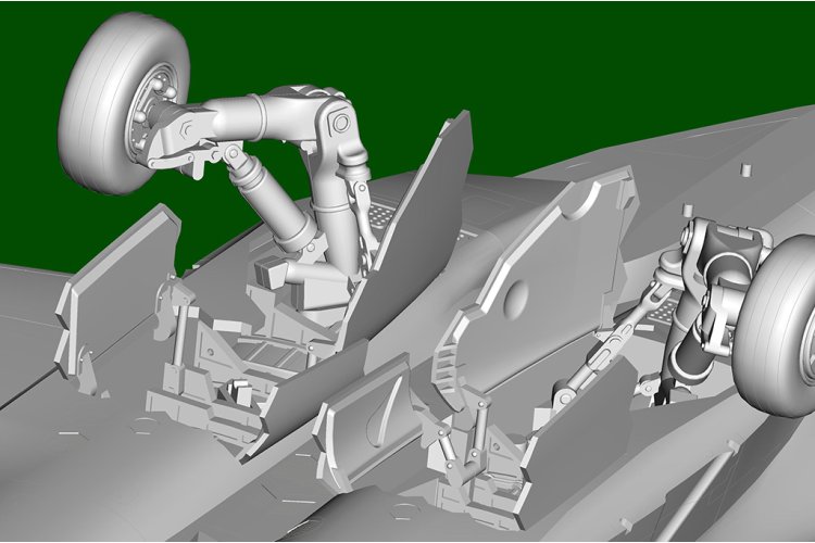 1:48 HobbyBoss 85819 Boeing F/A-18F Super Hornet VFC-12 - Amerikaanse Straaljager - Hbs85819 10 - HBS85819