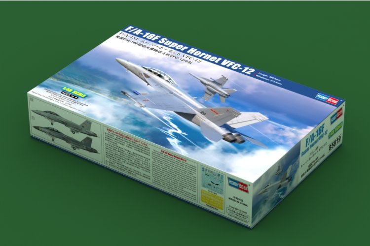 1:48 HobbyBoss 85819 Boeing F/A-18F Super Hornet VFC-12 - Amerikaanse Straaljager - Hbs85819 2 - HBS85819