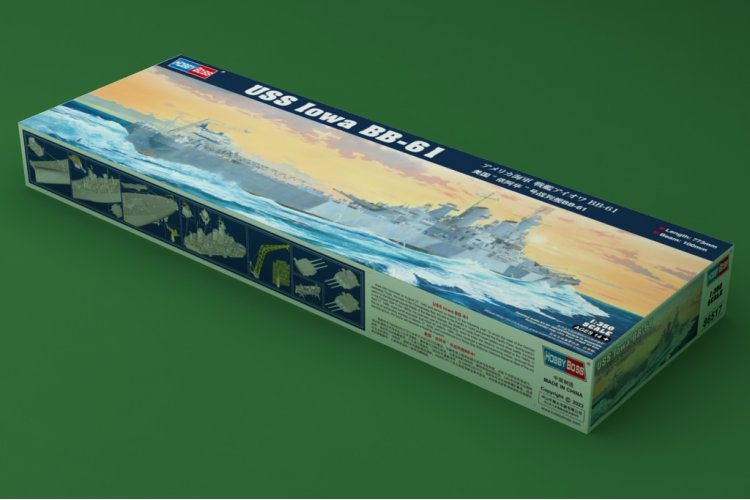 1:350 HobbyBoss 86517 Battleship USS Iowa BB-61 - Hbs86517 1 - HBS86517