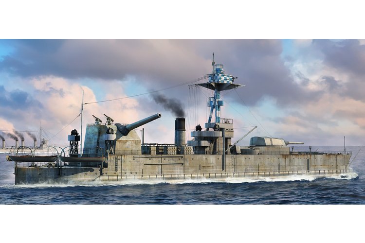 1:350 HobbyBoss 86519 HMS General Wolfe WWII &ndash; Lord Clive-klasse &ndash; Brits Monitor - Hbs86519 1 - HBS86519