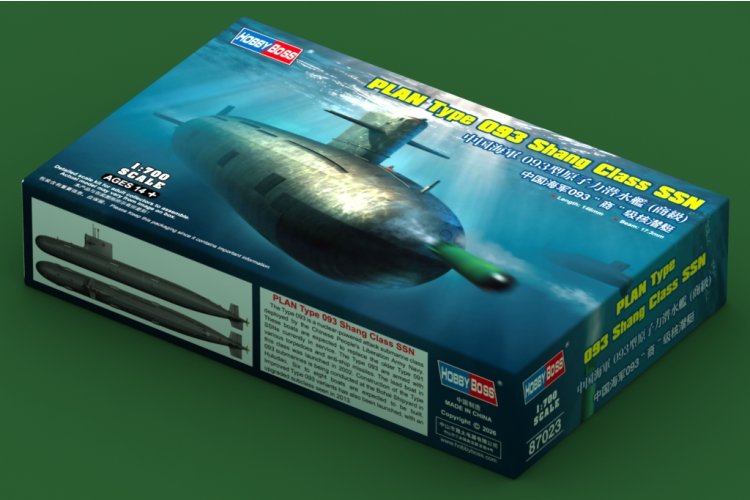 1:700 HobbyBoss 87023 PLAN Type 093 Shang Class SSN - Chinese Nucleaire Aanvalsonderzee&euml;r - Hbs87023 2 - HBS87023