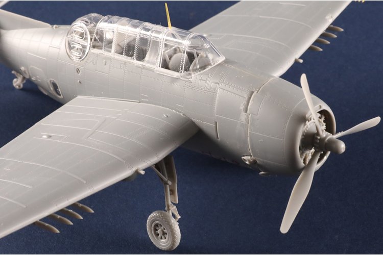 1:72 HobbyBoss 87275 Grumman TBF-1C Avenger WWII &ndash; American Propeller Aircraft - Hbs87275 12 - HBS87275