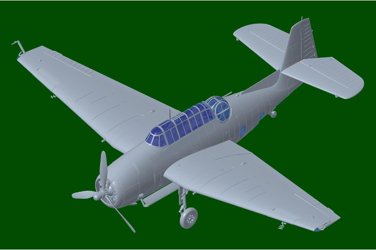 1:72 HobbyBoss 87275 Grumman TBF-1C Avenger WWII &ndash; American Propeller Aircraft - Hbs87275 7 - HBS87275