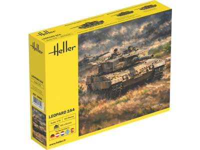 1:72 Heller 30800 Leopard 2A4 - Duitse Hoofdgevechtstank - Hel30800 1 - HEL30800