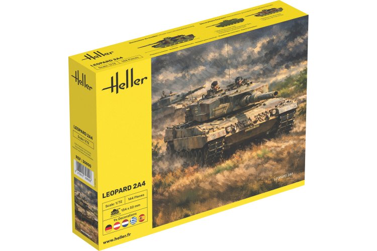 1:72 Heller 30800 Leopard 2A4 - German Main Battle Tank - Hel30800 1 - HEL30800