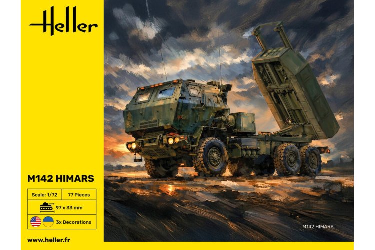 1:72 Heller 30806 M142 HIMARS - American Multiple Rocket Launcher - Hel30806 3 - HEL30806