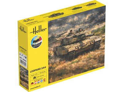 1:72 Heller 35800 Leopard 2A4 - Duitse Hoofdgevechtstank - Starter Kit - Hel35800 1 - HEL35800