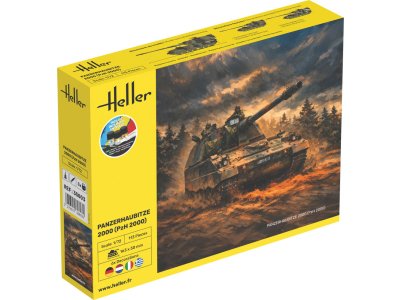 1:72 Heller 35803 Panzerhaubitze 2000 (PzH 2000) - German Self-Propelled Howitzer - Starter Kit - Hel35803 1 - HEL35803