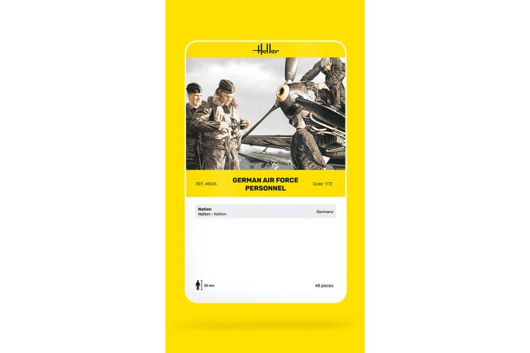 1:72 Heller 49655 Deutsche Luftwaffe Personal - Hel49655 3 - HEL49655
