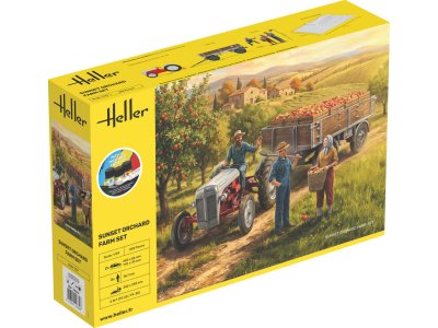 1:24 Heller 52334 Sunset Orchard Farm Set - 3 Figuren - Starter Kit - Hel52334 1 - HEL52334