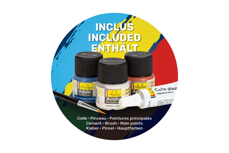 1:72 Heller 55374 Nord 2501 & Nord 2502 - NORATLAS - Twinset - Starter Kit - Hel55374 3 - HEL55374