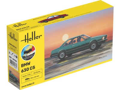 1:43 Heller 56166 BMW 630 CS - Duitse Luxe Coup&eacute; - Starter Kit - Hel56166 1 - HEL56166