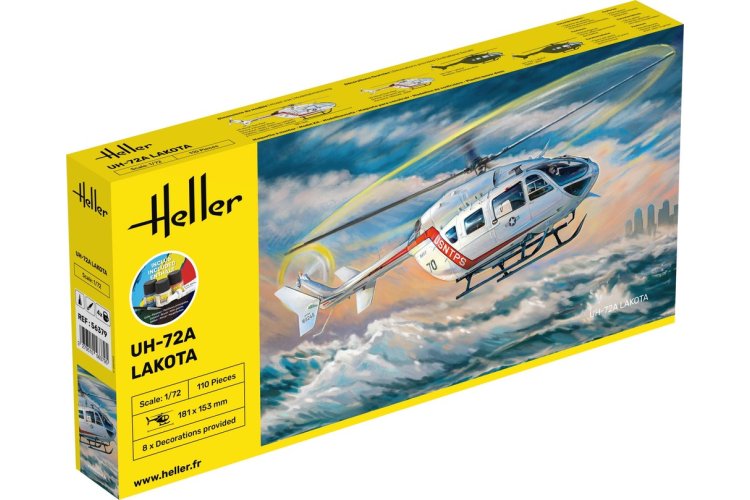 1:72 Heller 56379 Eurocopter UH-72A Lakota Heli - Starter Kit - Hel56379 1 - HEL56379