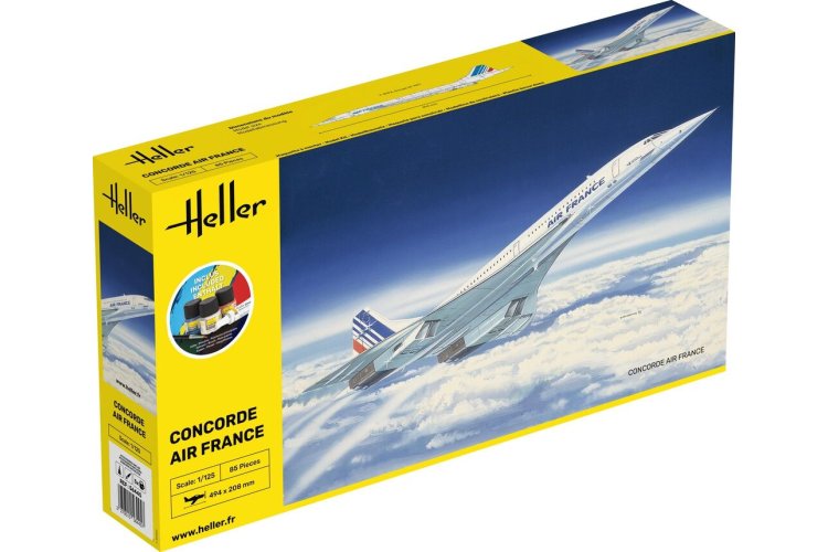 1:125 Heller 56445 Concorde AF - Starter Kit - Hel56445 1 - HEL56445