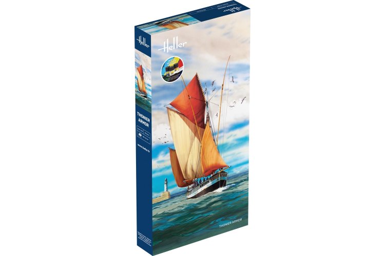 1:125 Heller 56609 Thonier Armor Ship - Starter Kit - Hel56609 1 1 - HEL56609
