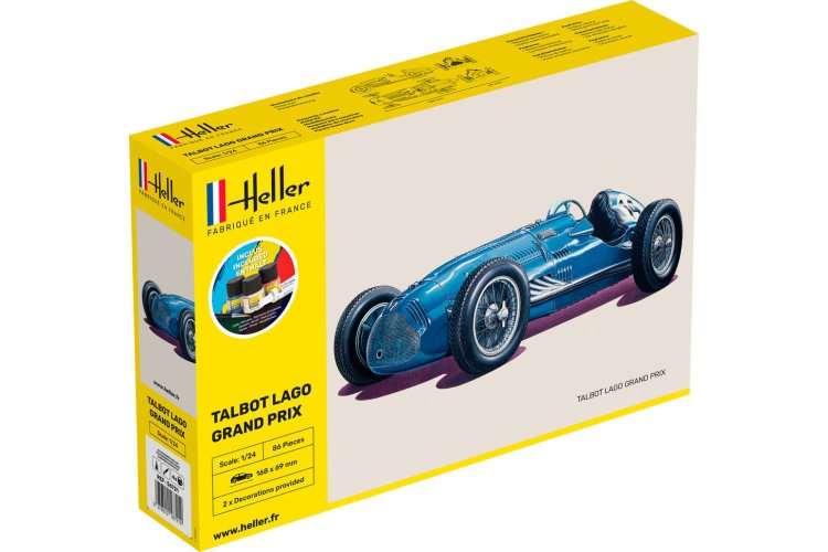1:24 Heller 56721 Talbot Grand Prix - Starter Kit - Hel56721 1 - HEL56721