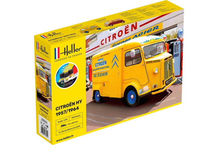 1:24 Heller 56744 Citroen HY 57/64 Service Citroen - Starter Kit - Hel56744 1 - HEL56744